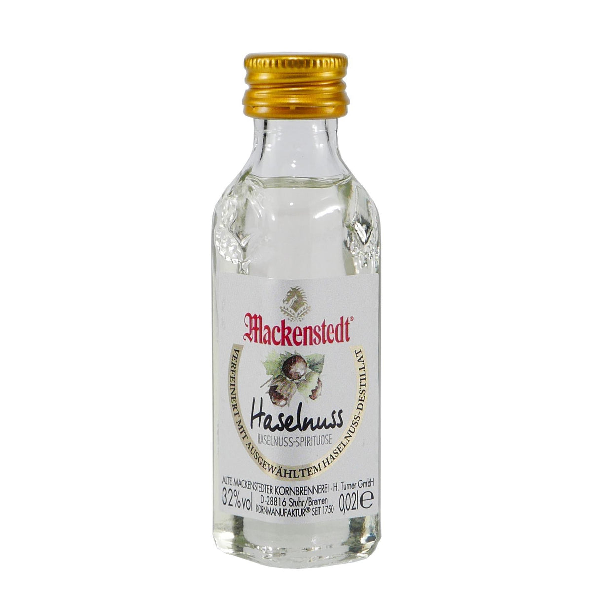 Mackenstedter Haselnuss Obstschnaps (25 x 0,02L)