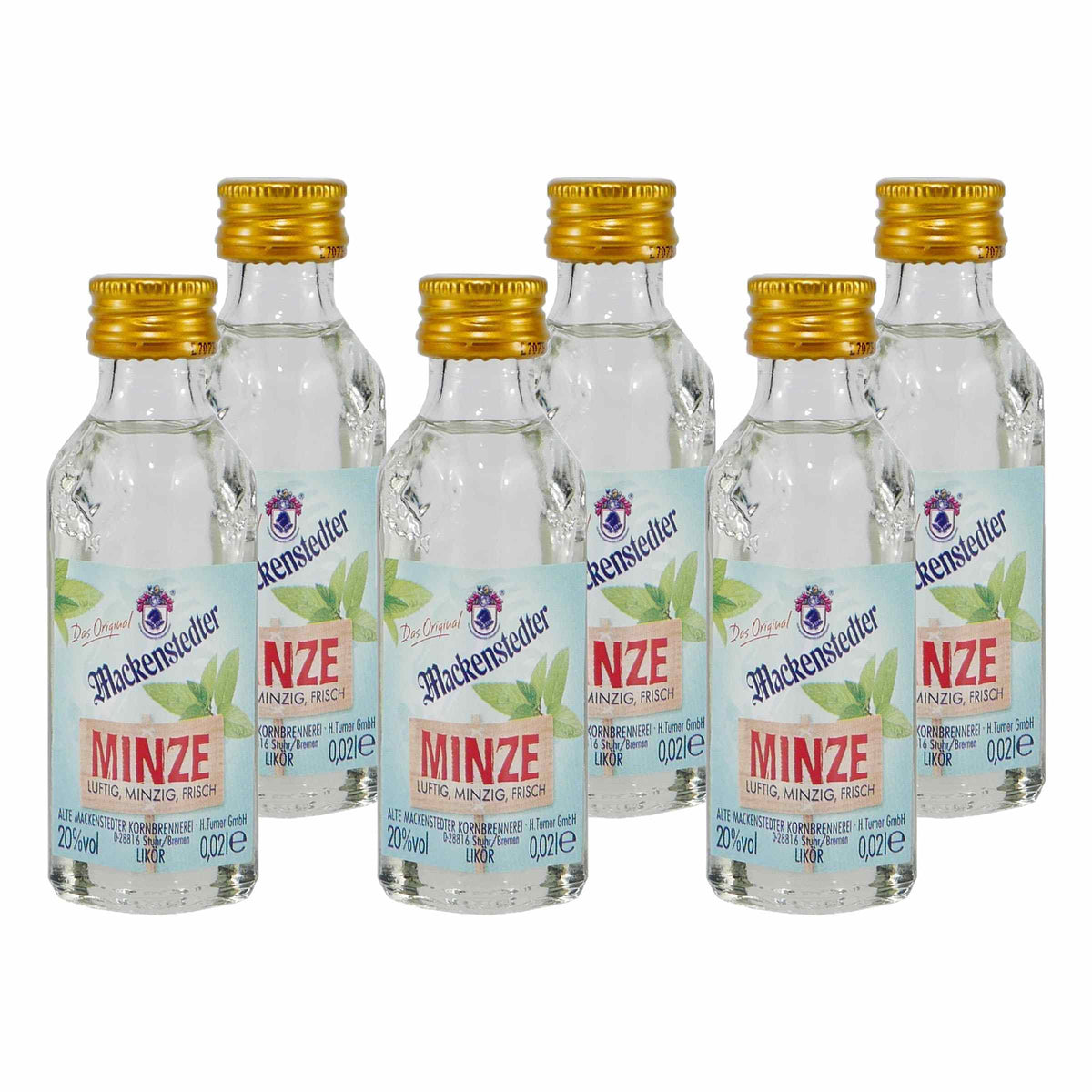 Mackenstedter Minze Likör (25 x 0,02L)