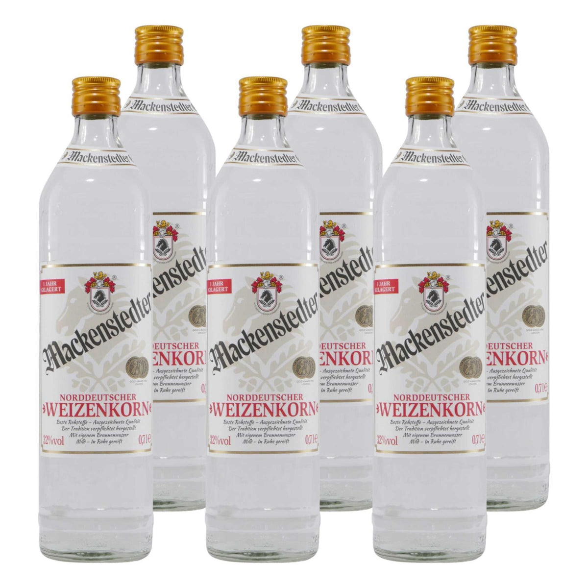 Mackenstedter Norddeutscher Weizenkorn (6 x 0,7L)