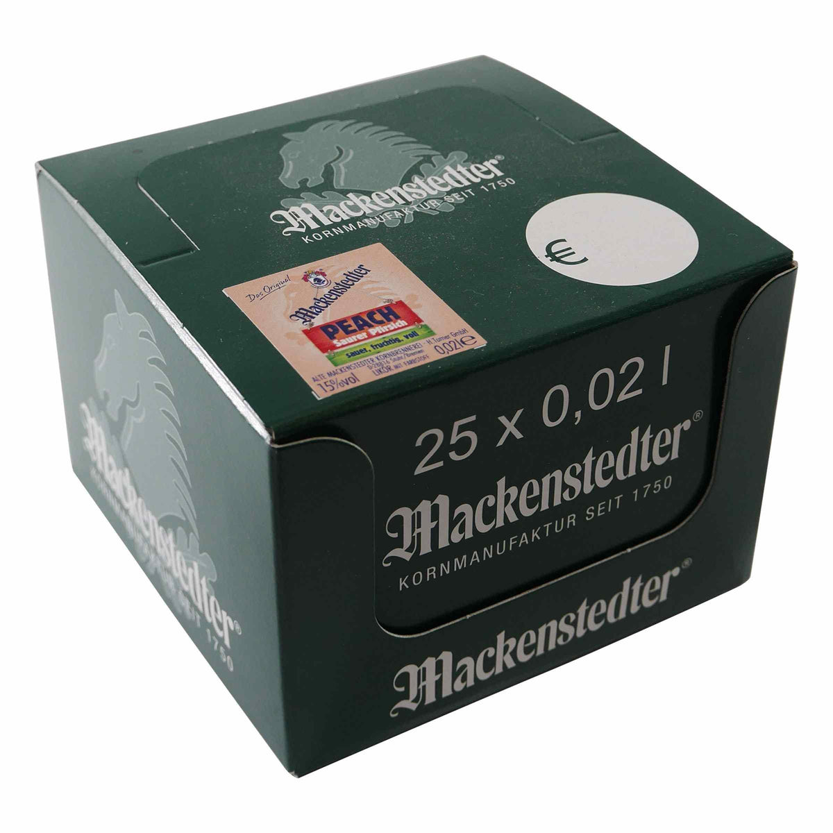 Mackenstedter Peach Saurer Pfirsich Likör (25 x 0,02L)