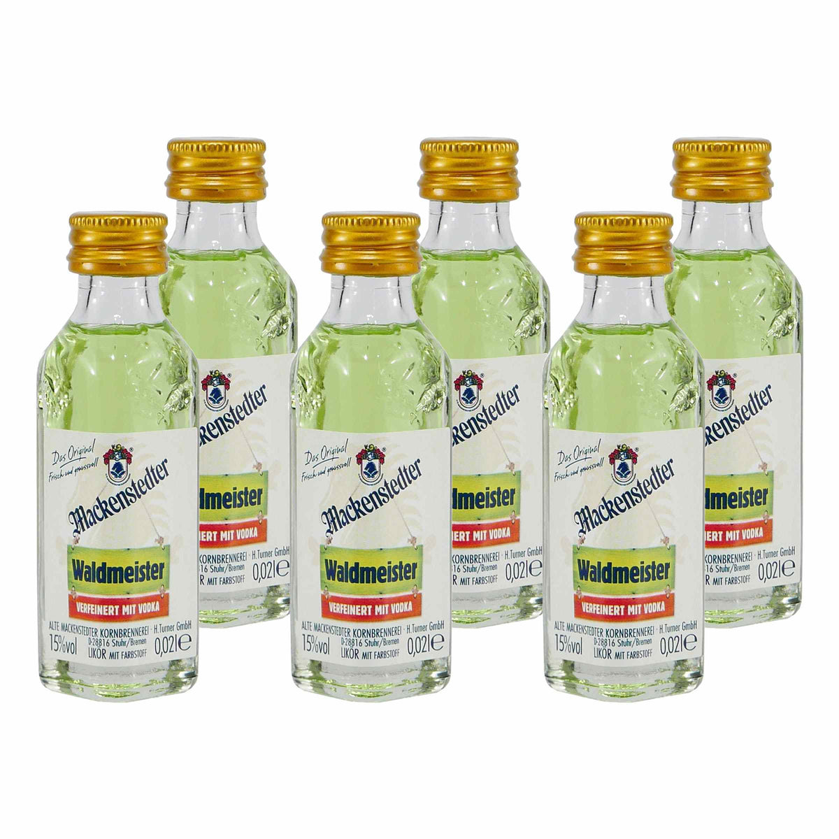 Mackenstedter Waldmeister Likör (25 x 0,02L)