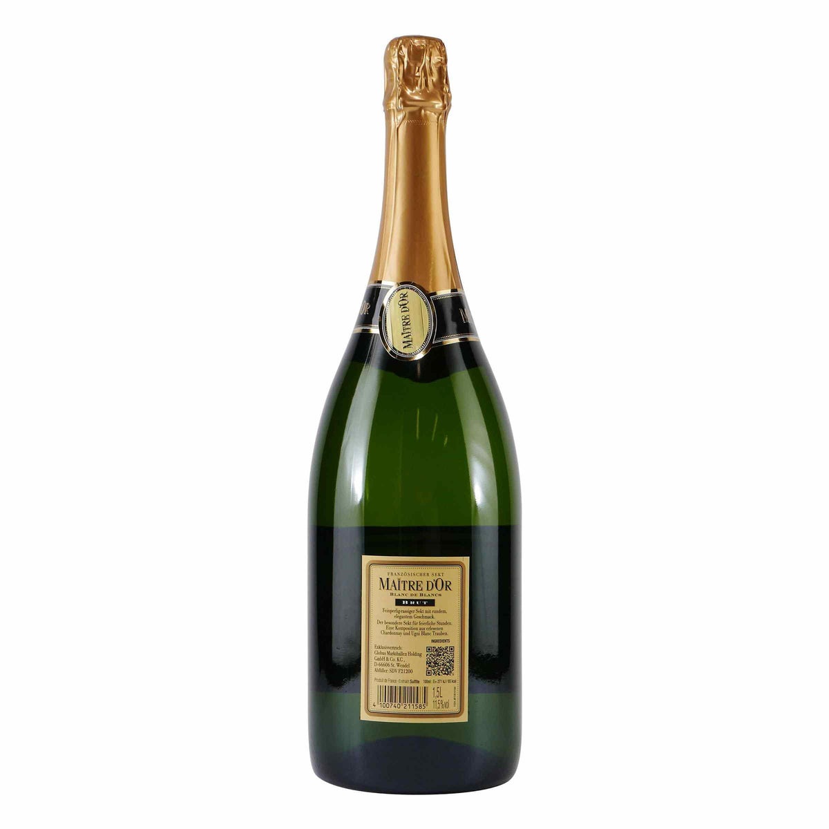 Maitre d´Or Sekt Blanc de Blancs -brut- 1,5L