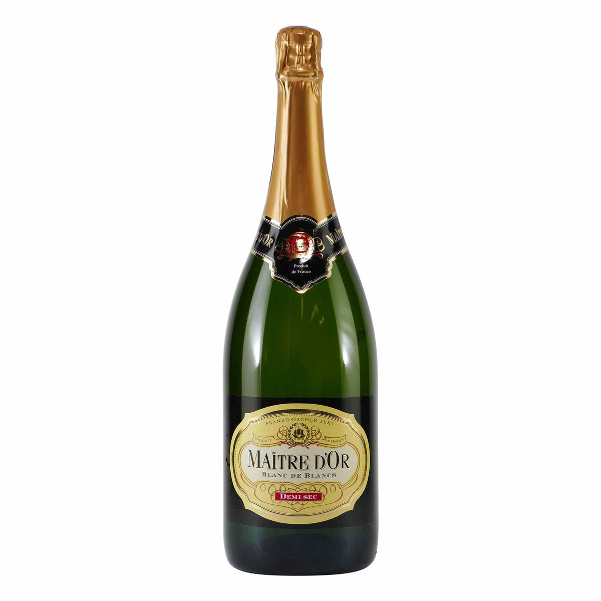 Maitre d´Or Sekt Blanc de Blancs -demi sec- 1,5L