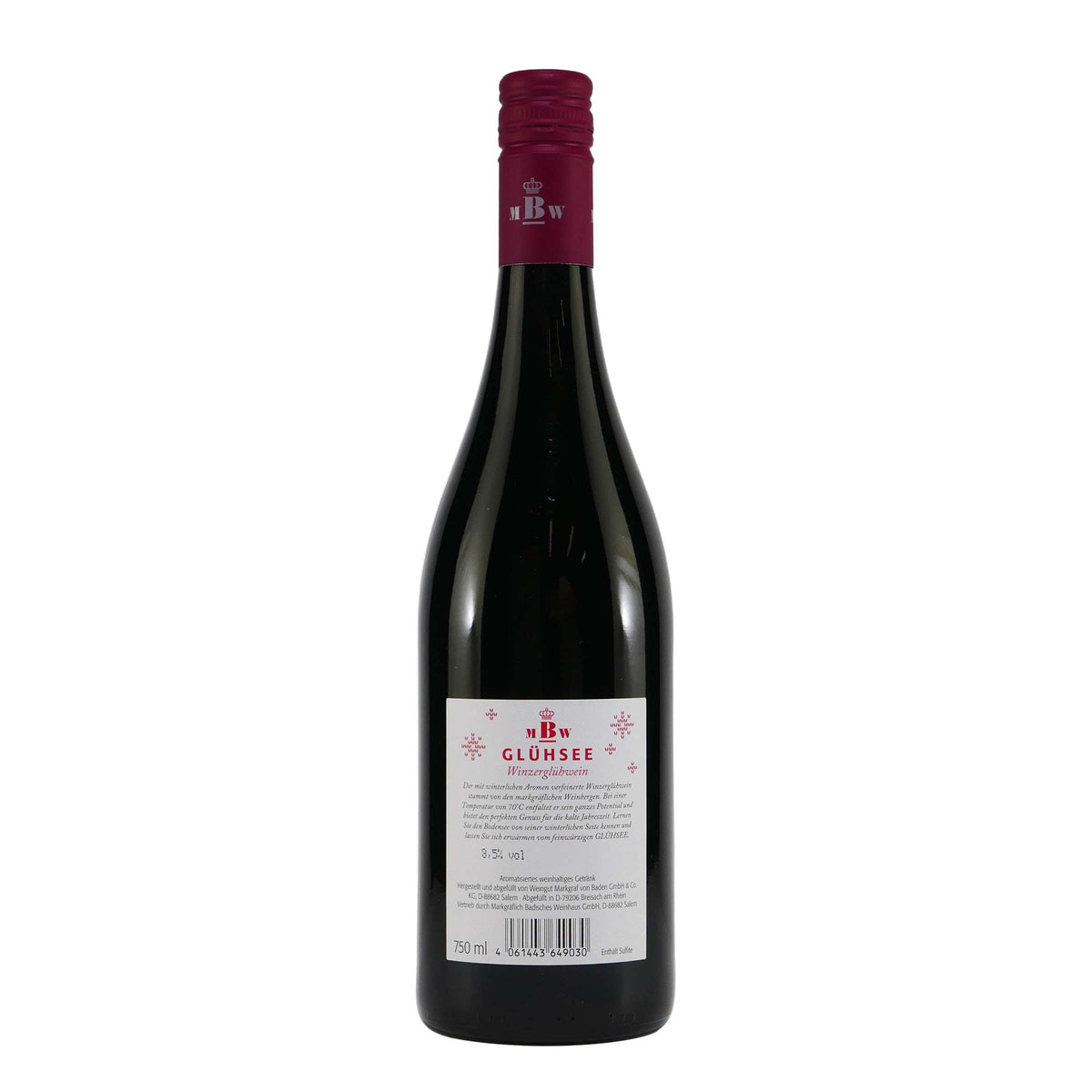 Glühsee Winzerglühwein Rot (6 x 0,75L)