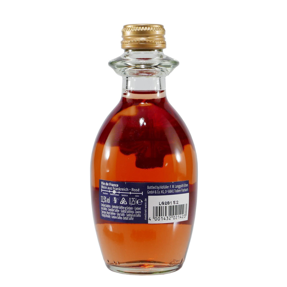 Medinet Rosé -halbtrocken- (12 x 0,25L)