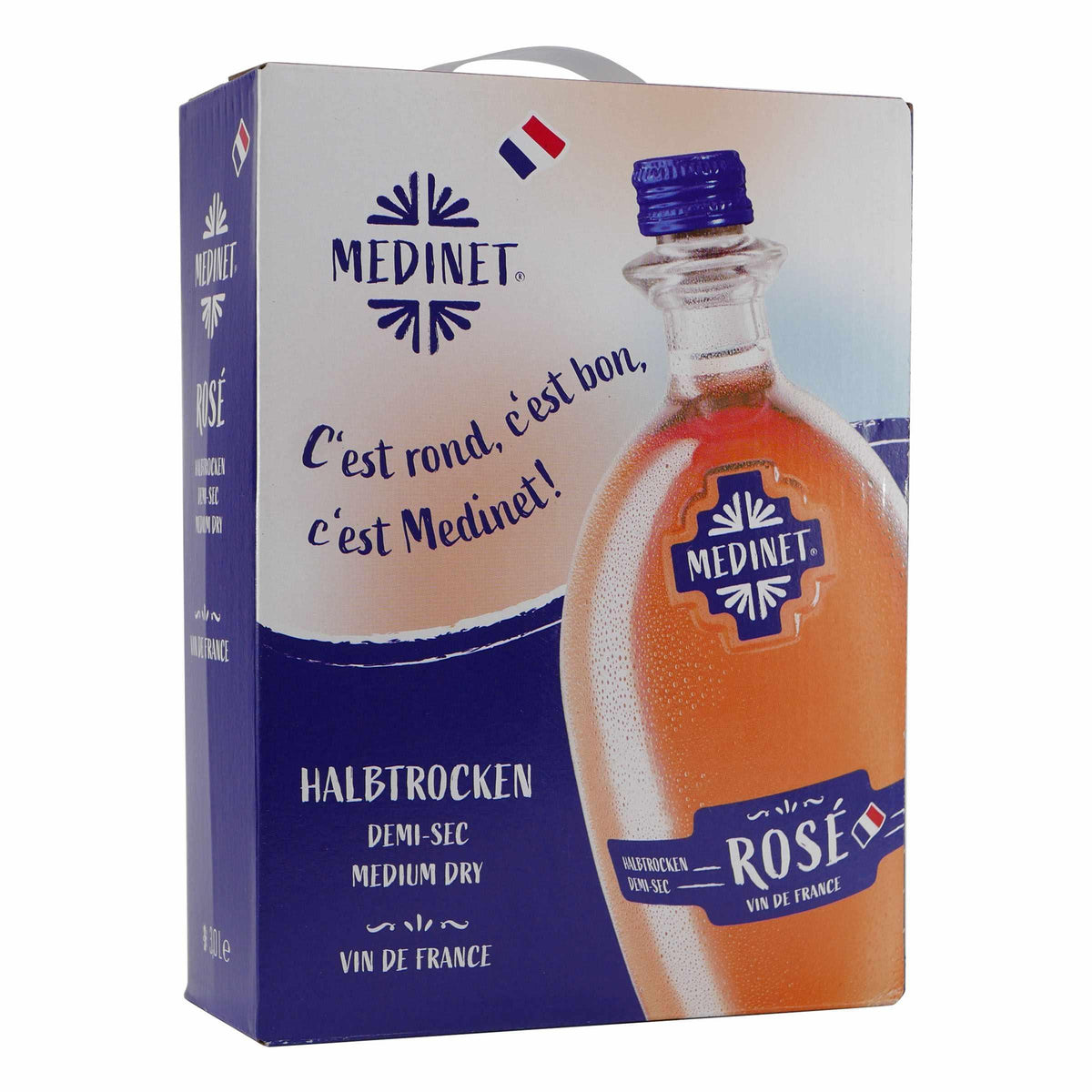 Medinet Rosé -halbtrocken- 3,0L BIB