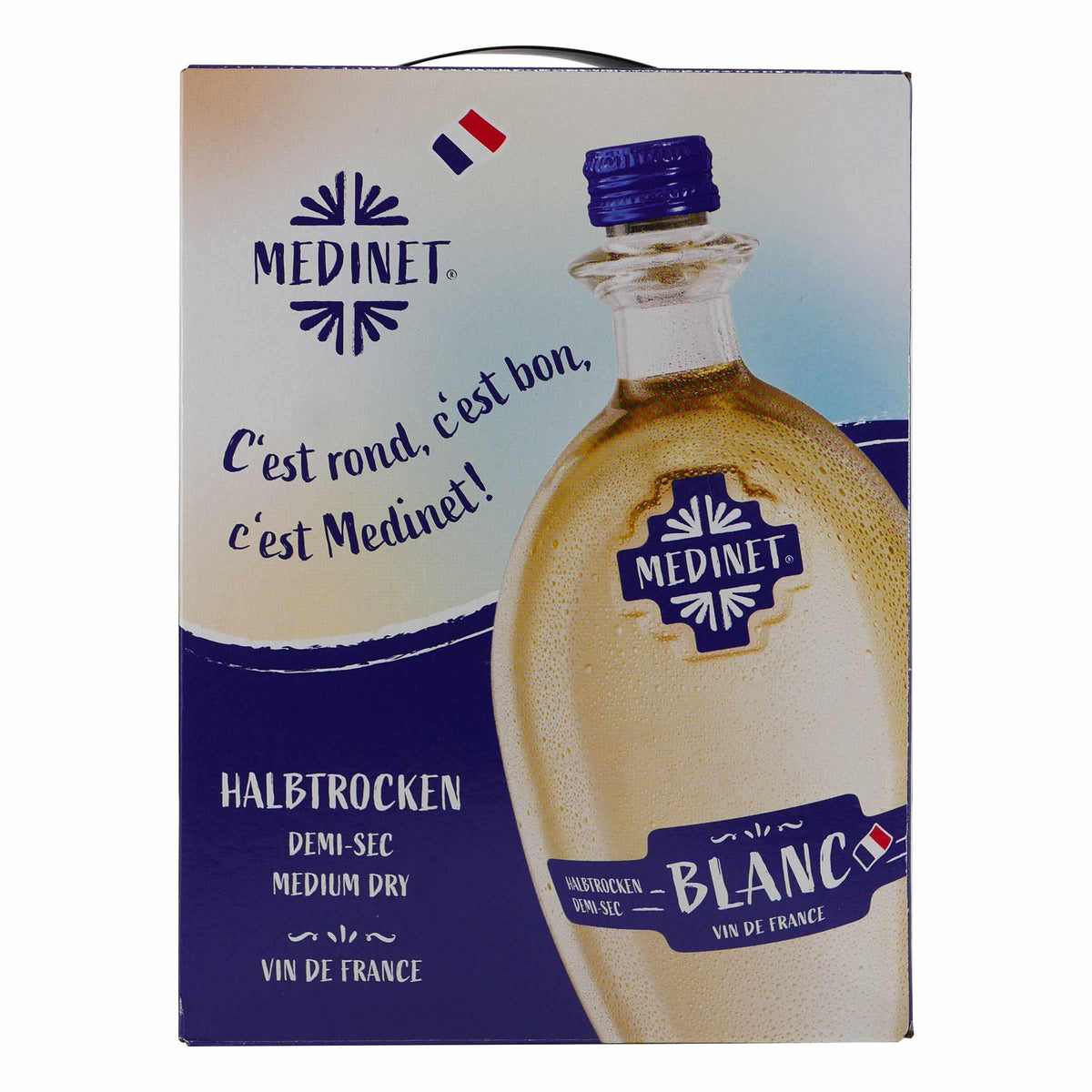 Medinet Blanc -halbtrocken- 3,0L BIB