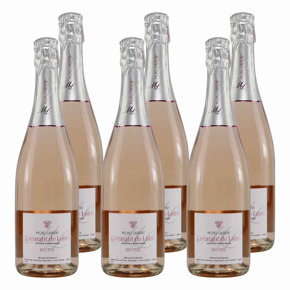 Michel Laurent Crémant de Loire Brut Rosé (6 x 0,75L)