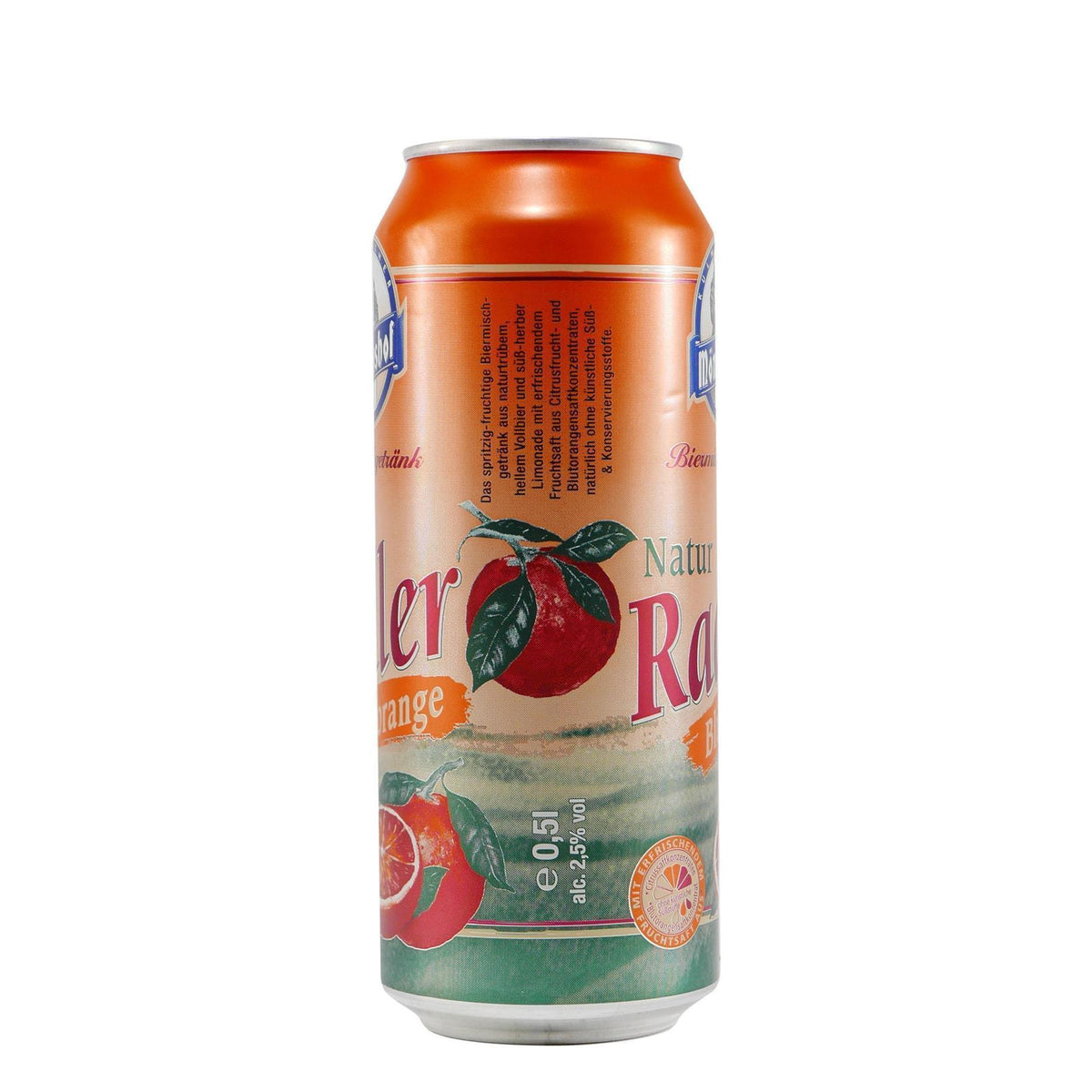 Mönchshof Natur Radler Blutorange (24 x 0,5L) EINWEG