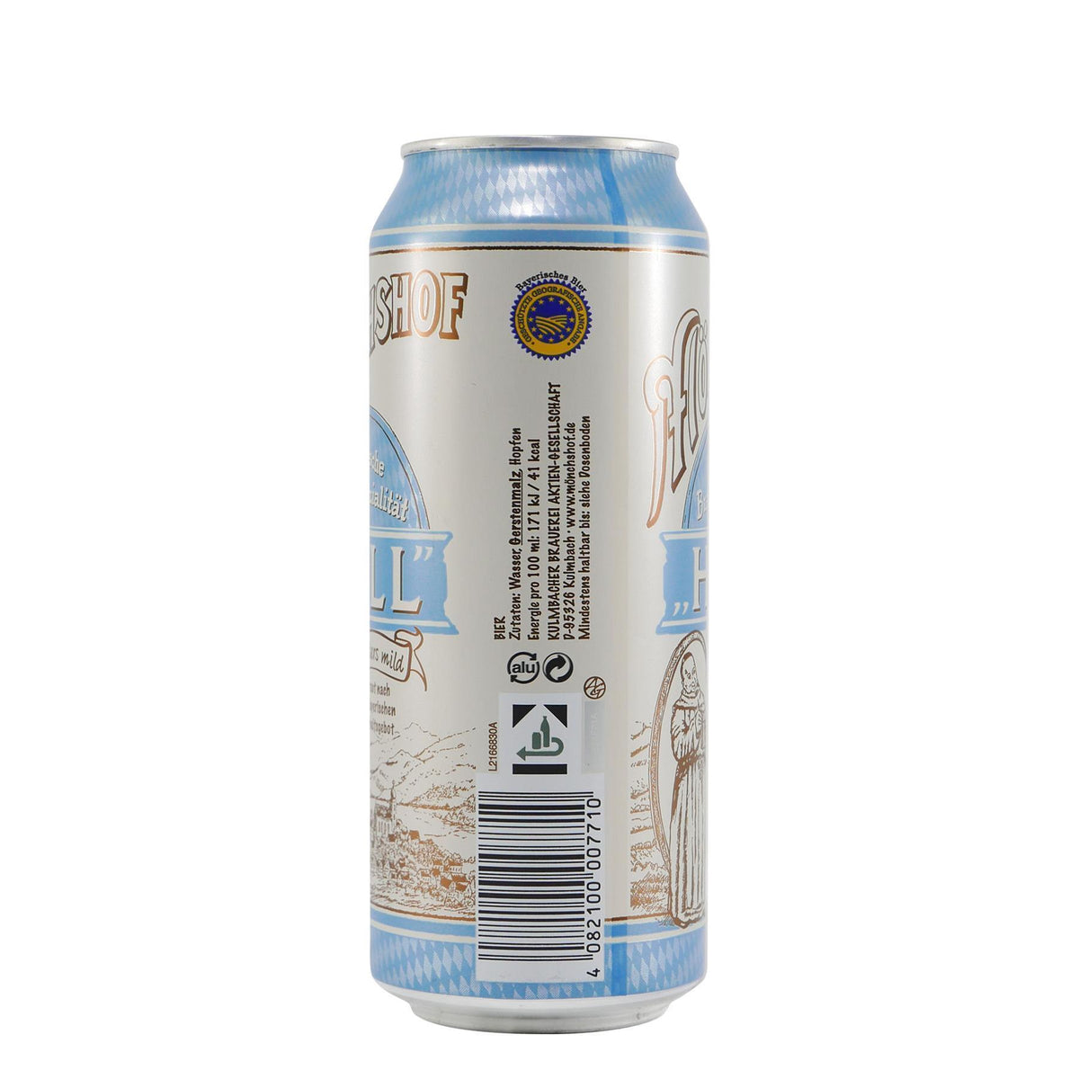 Mönchshof Hell (24 x 0,5L) EINWEG