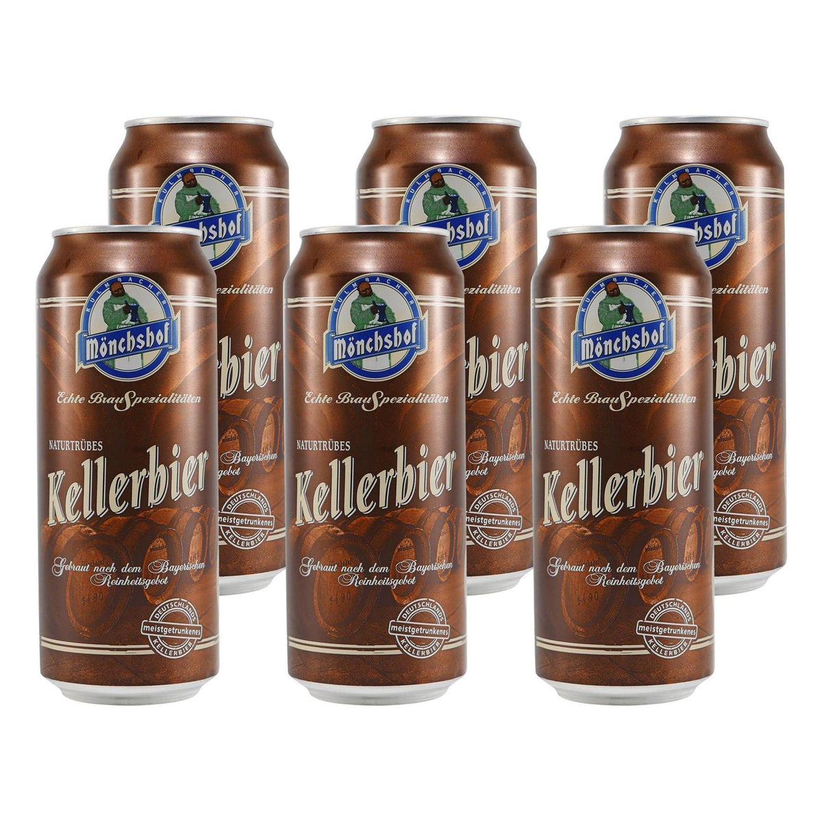 Mönchshof Kellerbier (24 x 0,5L) EINWEG