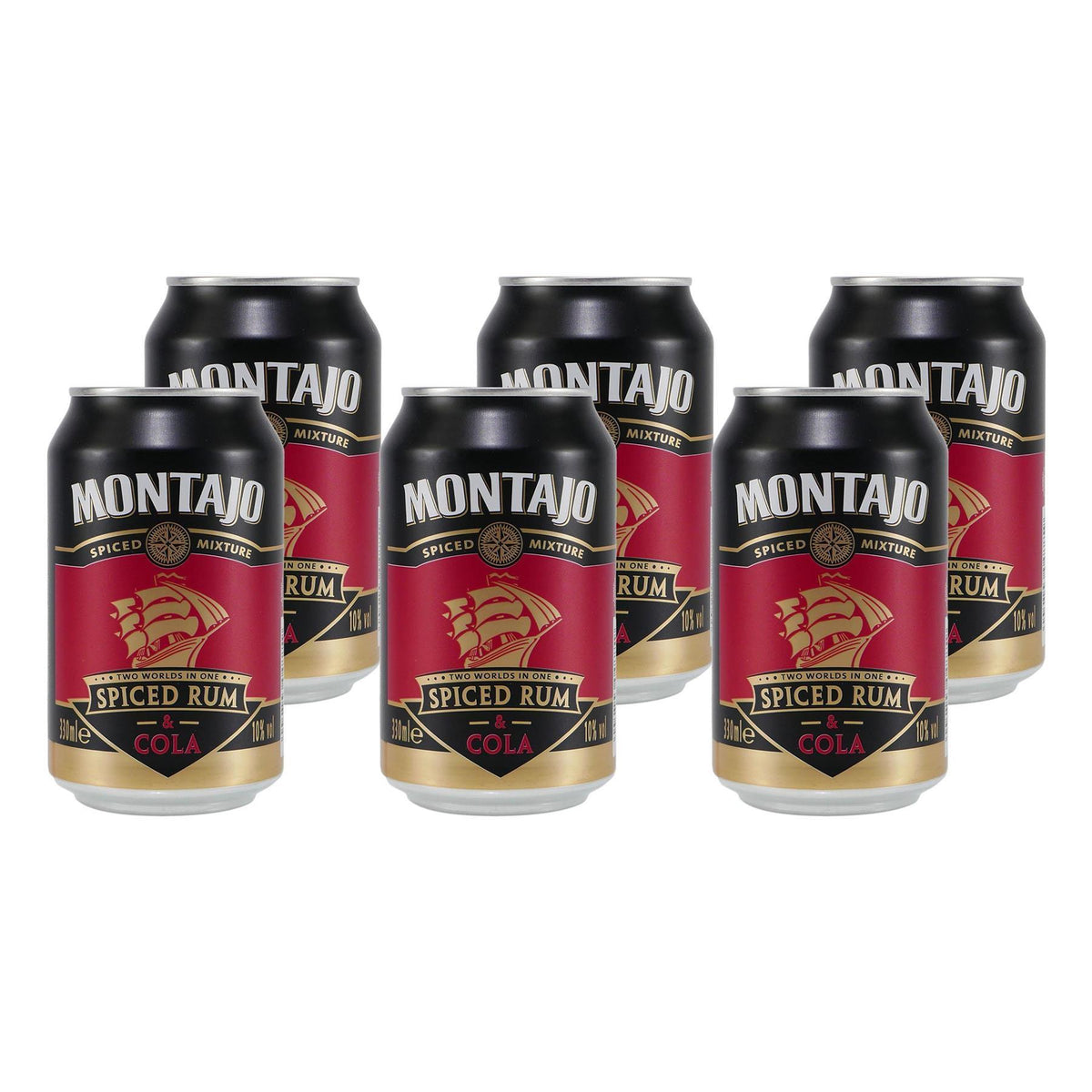 Montajo Spiced Rum & Cola (12 x 0,33L) EINWEG