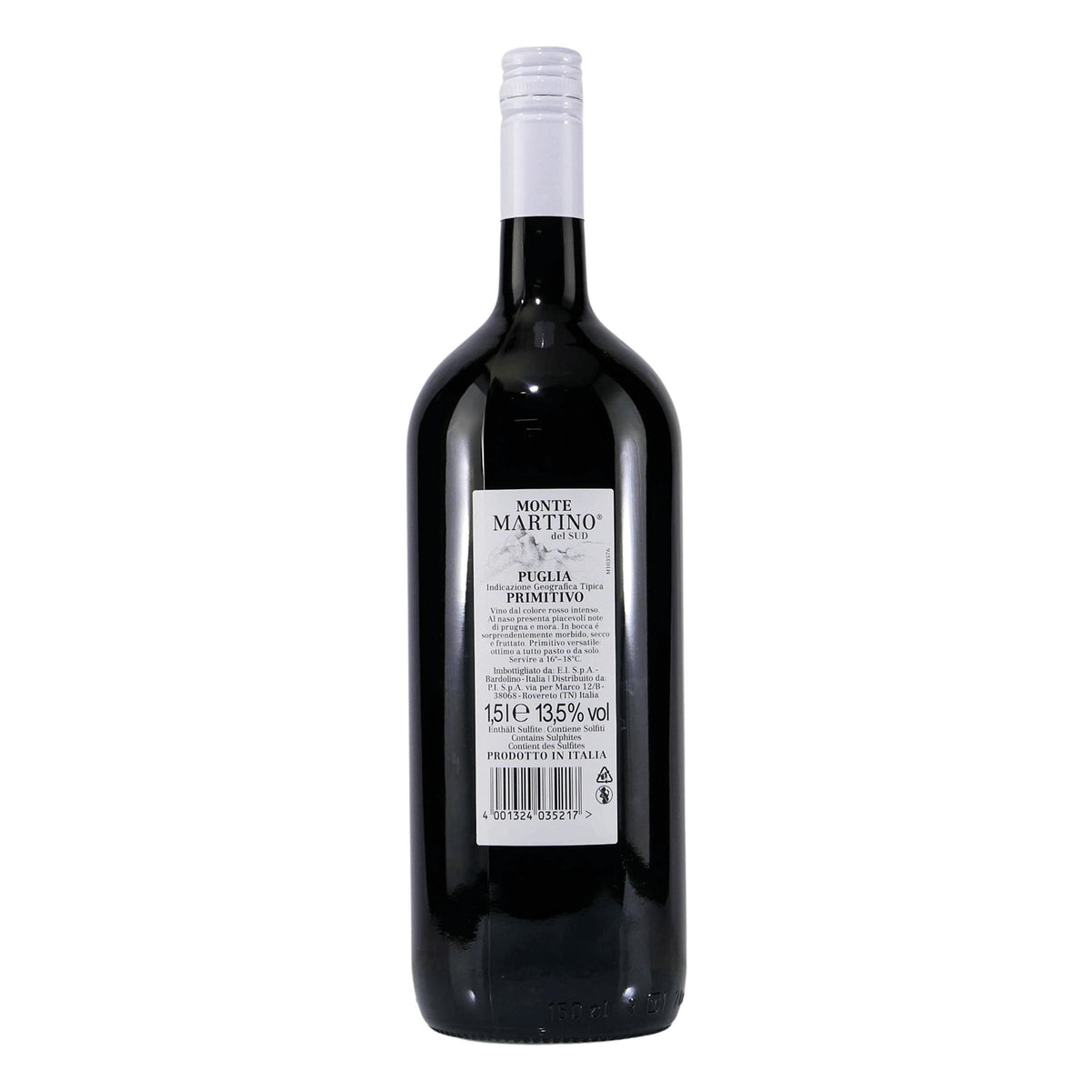 Monte Martino Primitivo -trocken- 1,5L