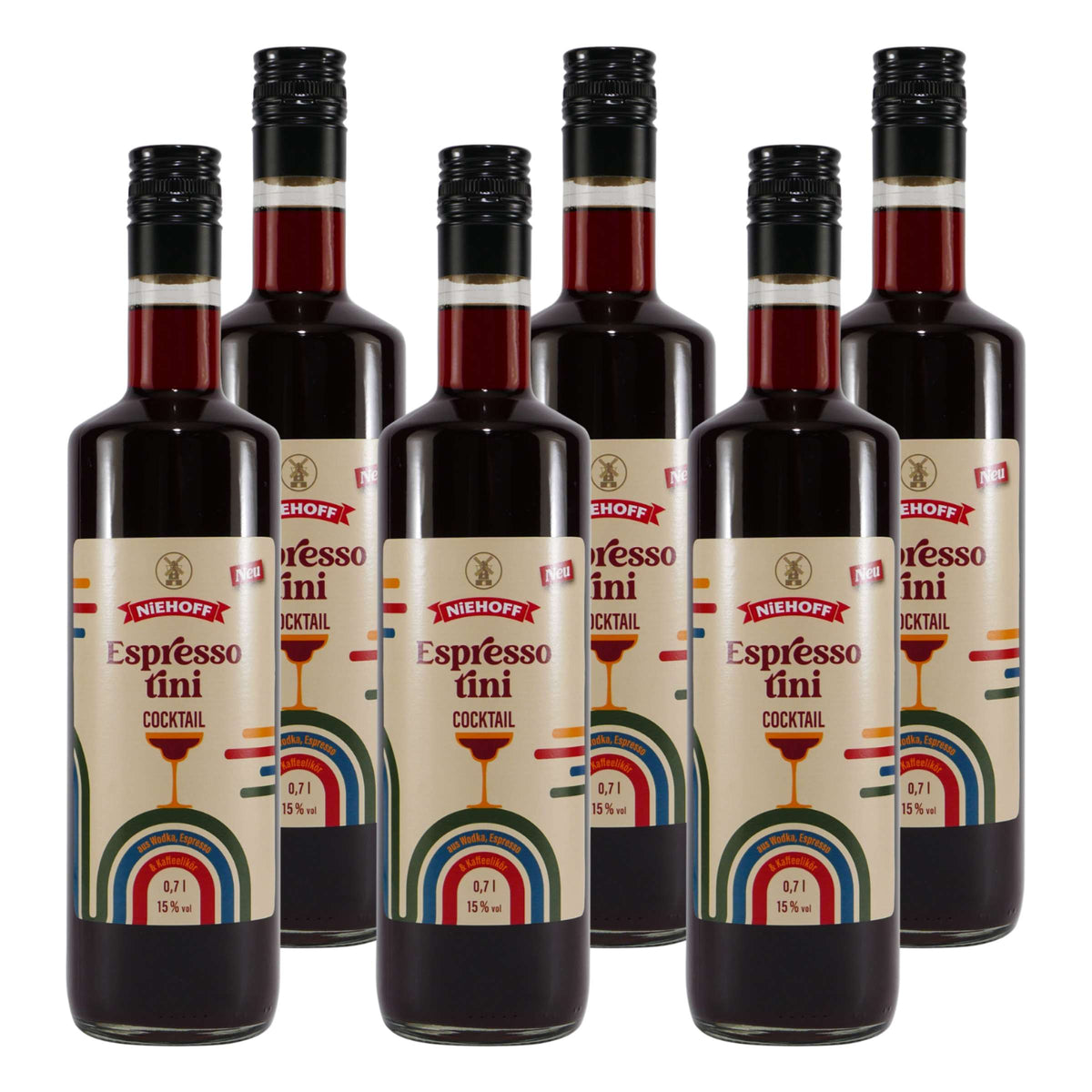 Niehoff Espressotini Cocktail (6 x 0,7L)