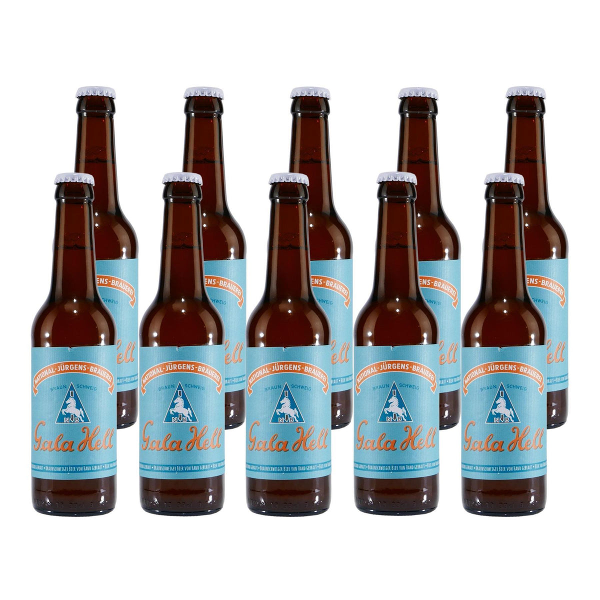 Gala Hell - NJB Brauerei (10 x 0,33L) MEHRWEG
