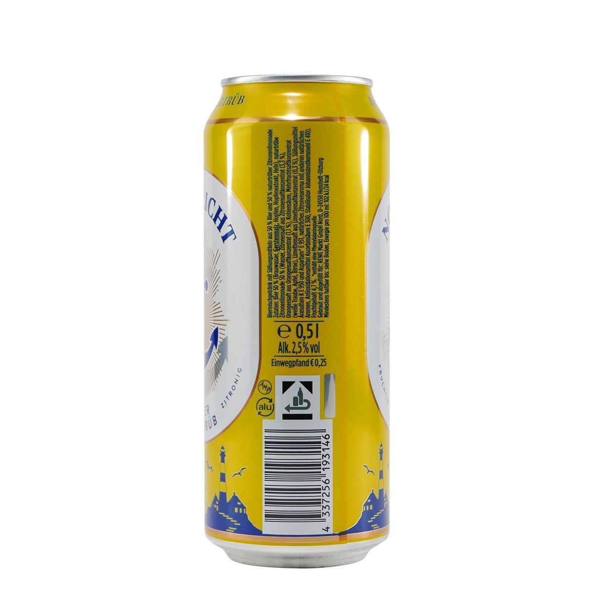 Nordlicht Radler Naturtrüb (24 x 0,5L) EINWEG