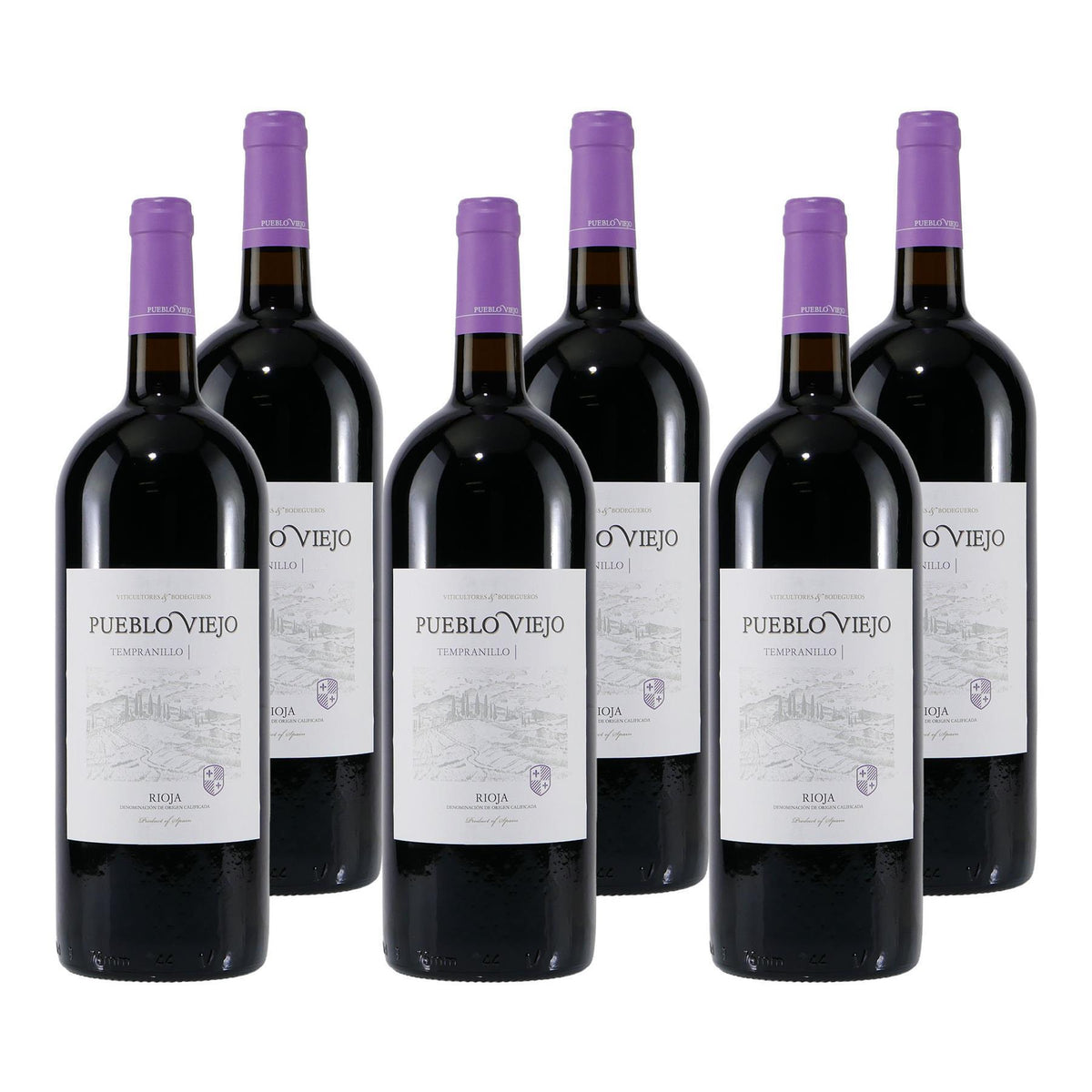 Pueblo Viejo Tempranillo DOC -trocken- (6 x 1,5L)
