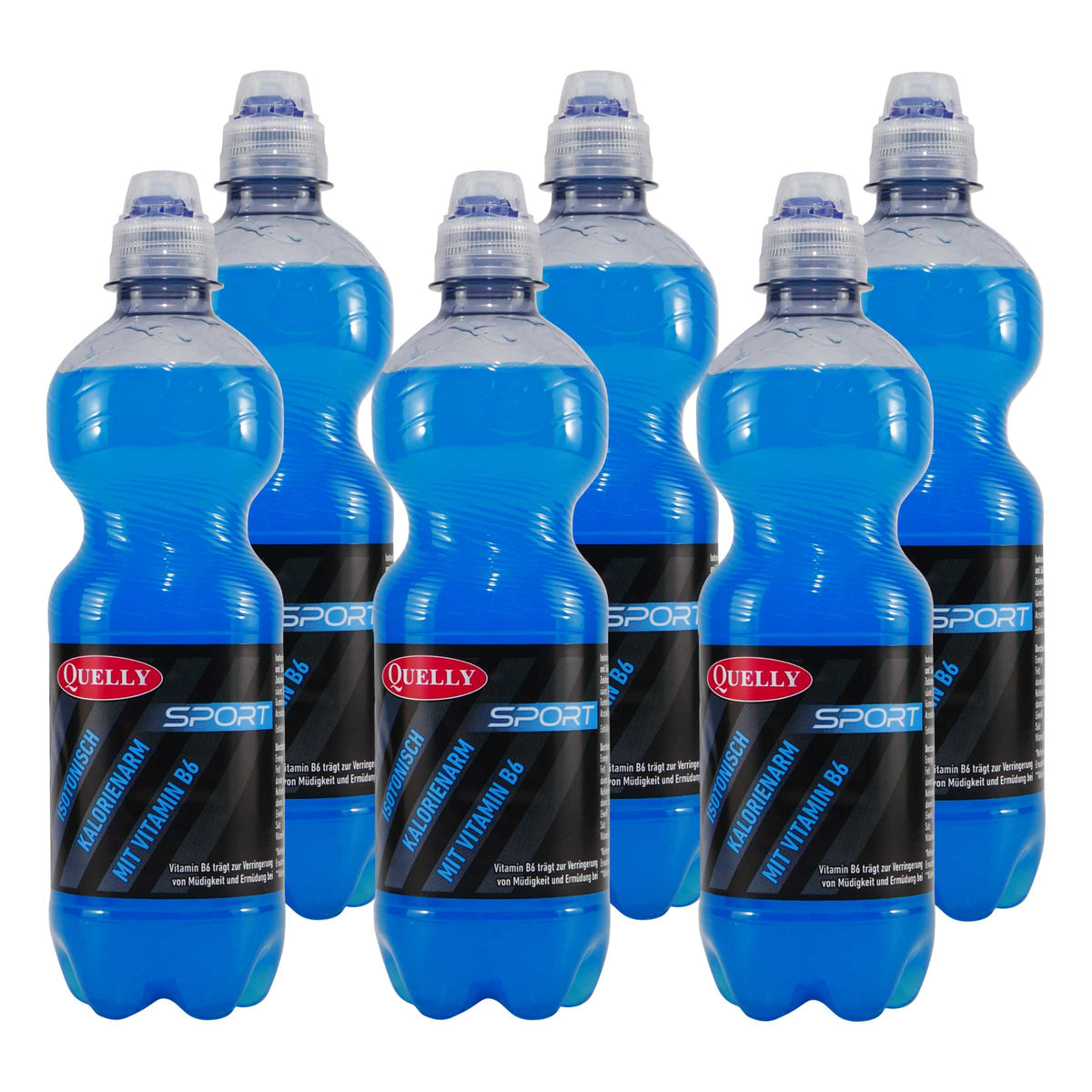 Quelly Sportgetränk Erdbeere (6 x 0,5L) EINWEG