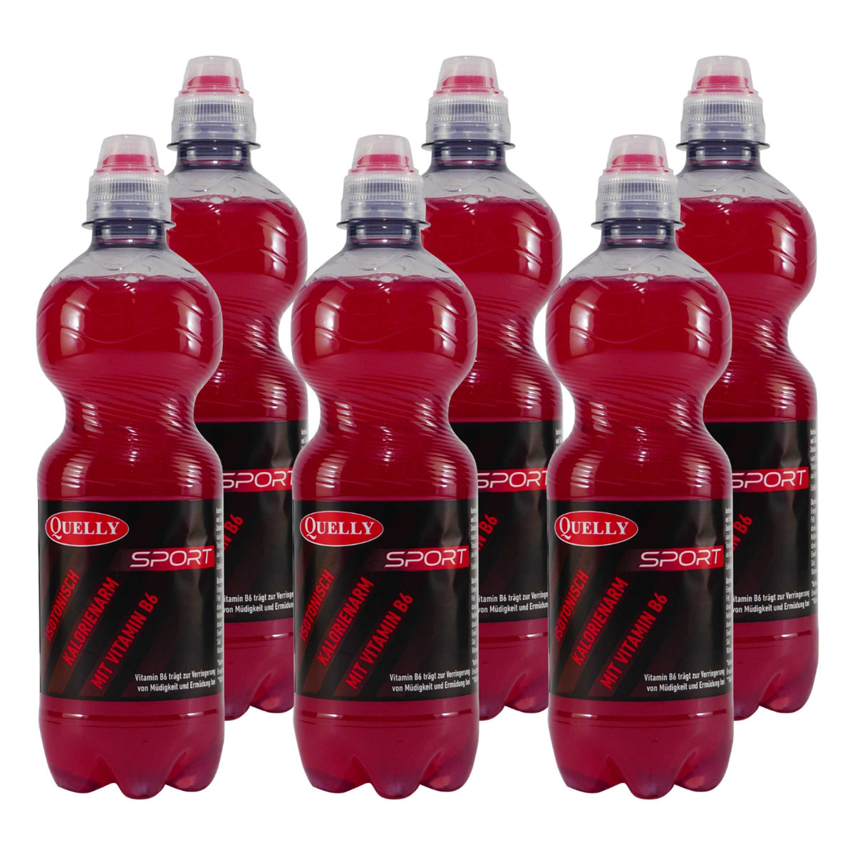 Quelly Sportgetränk Kirsche (6 x 0,5L) EINWEG