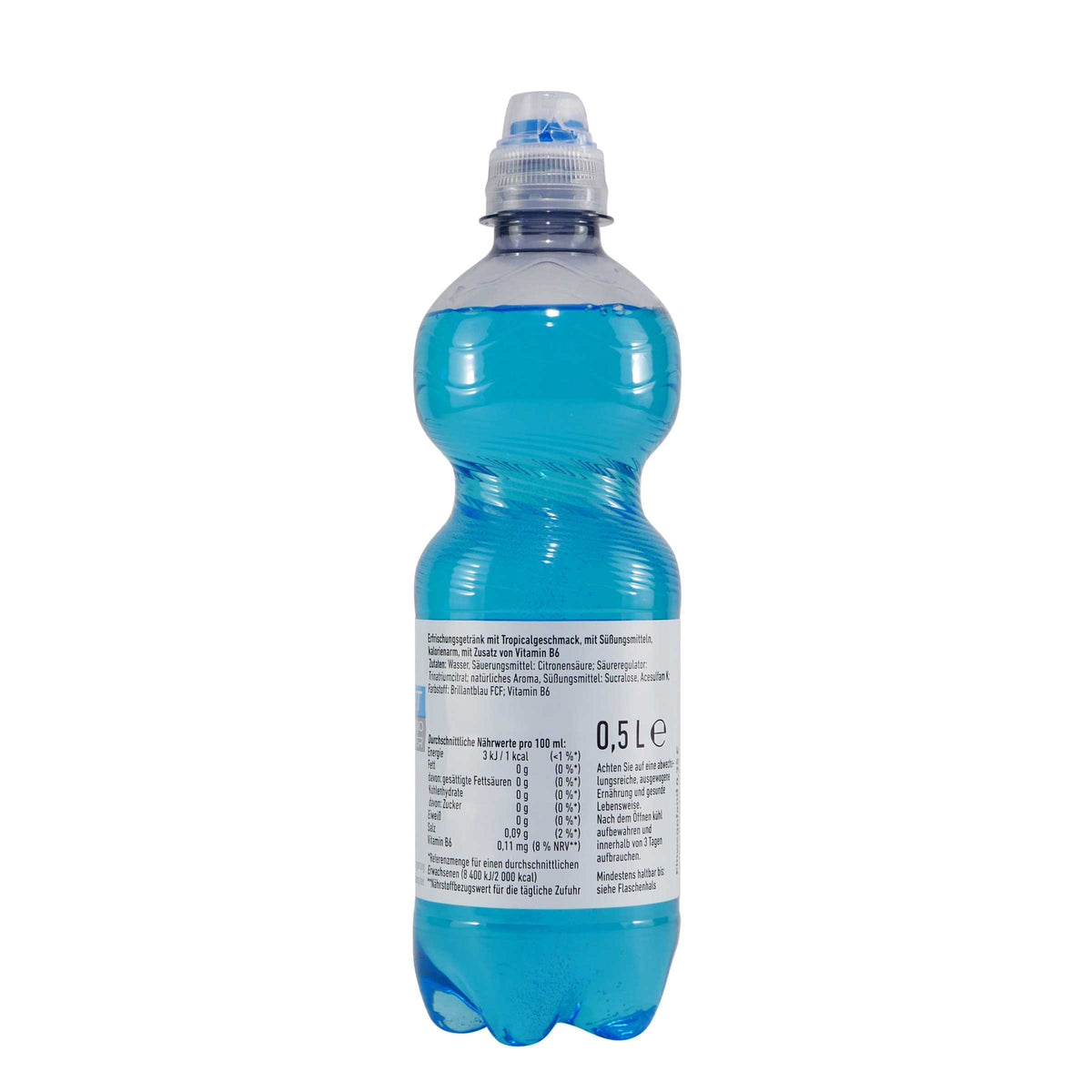 Quelly Sportgetränk Tropical -Zero- (6 x 0,5L) EINWEG