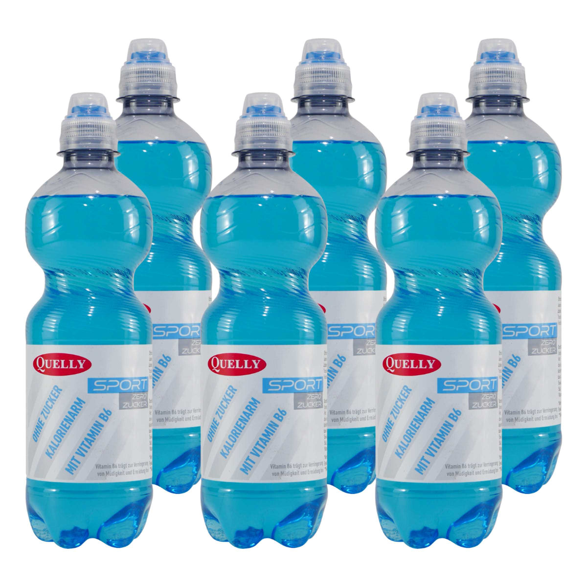 Quelly Sportgetränk Tropical -Zero- (6 x 0,5L) EINWEG