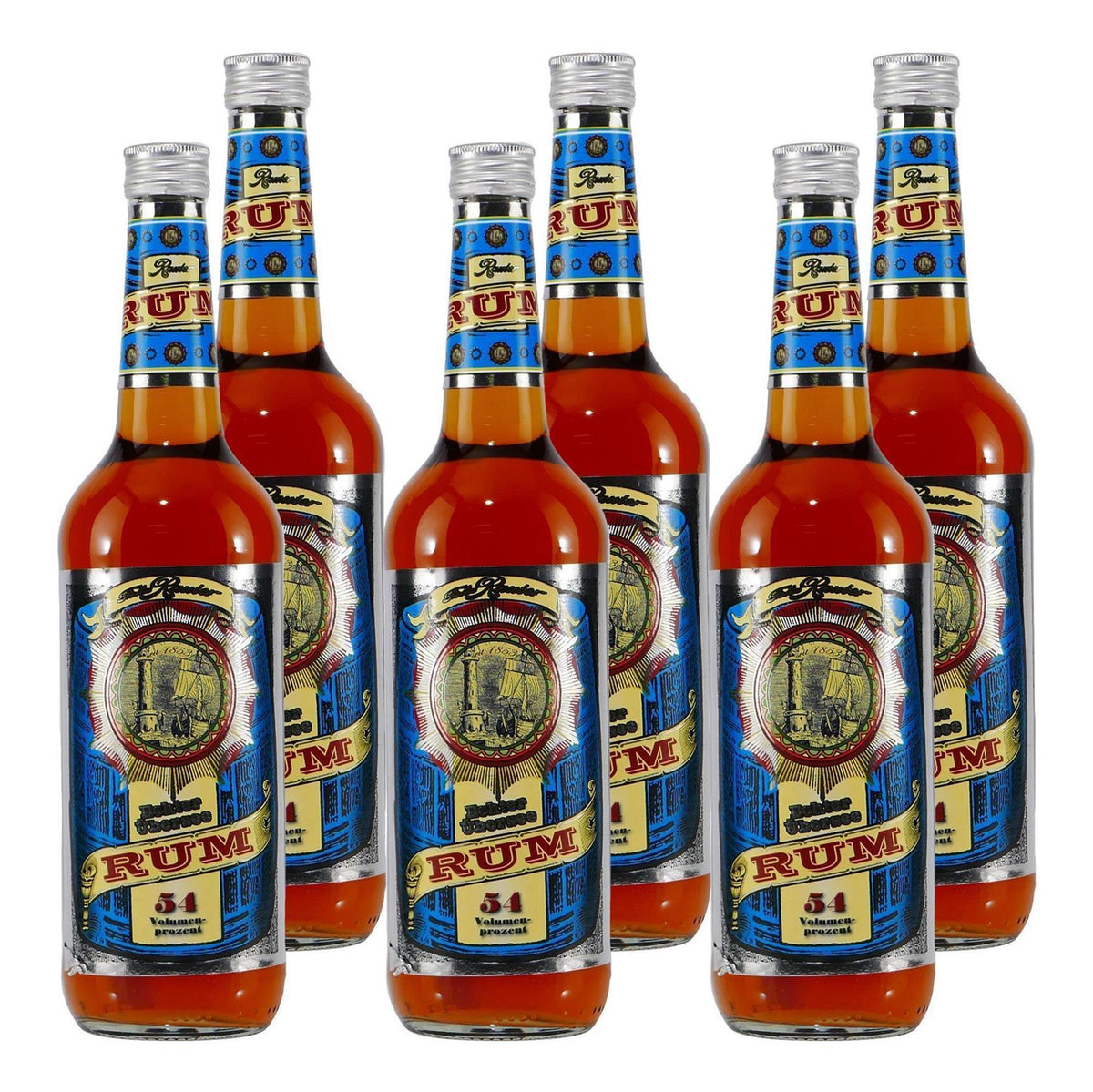 Rauter Echter Übersee Rum 54 (6 x 0,7L)