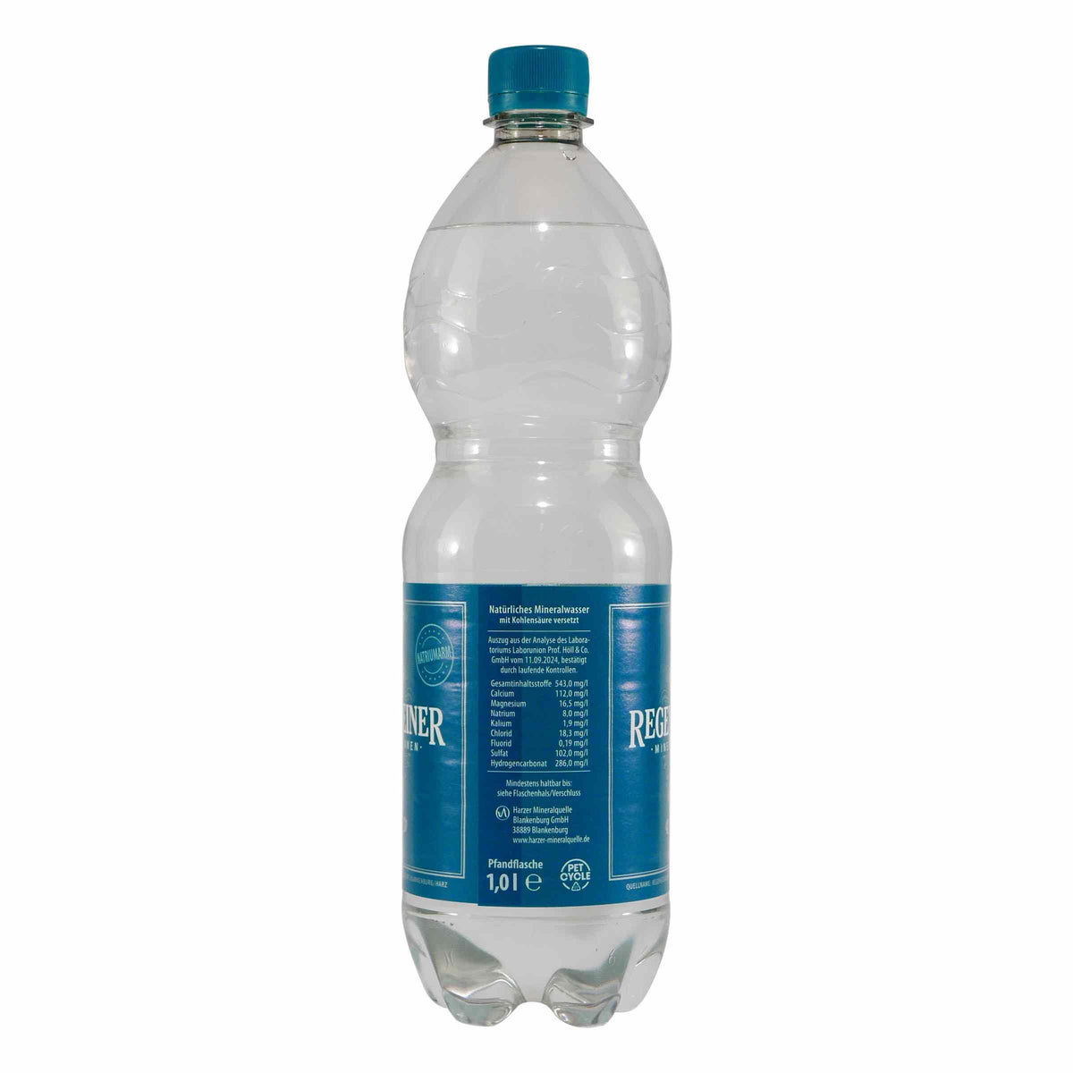 Regensteiner Mineralwasser -Medium- (12 x 1,0L) EINWEG