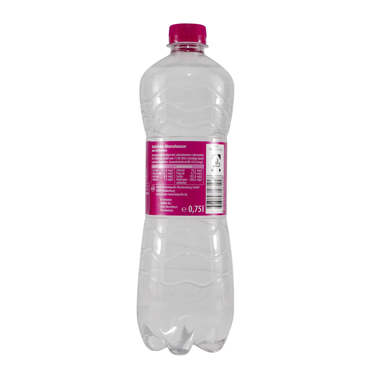 Regensteiner Mineralwasser -Naturelle- (6 x 0,75L) EINWEG