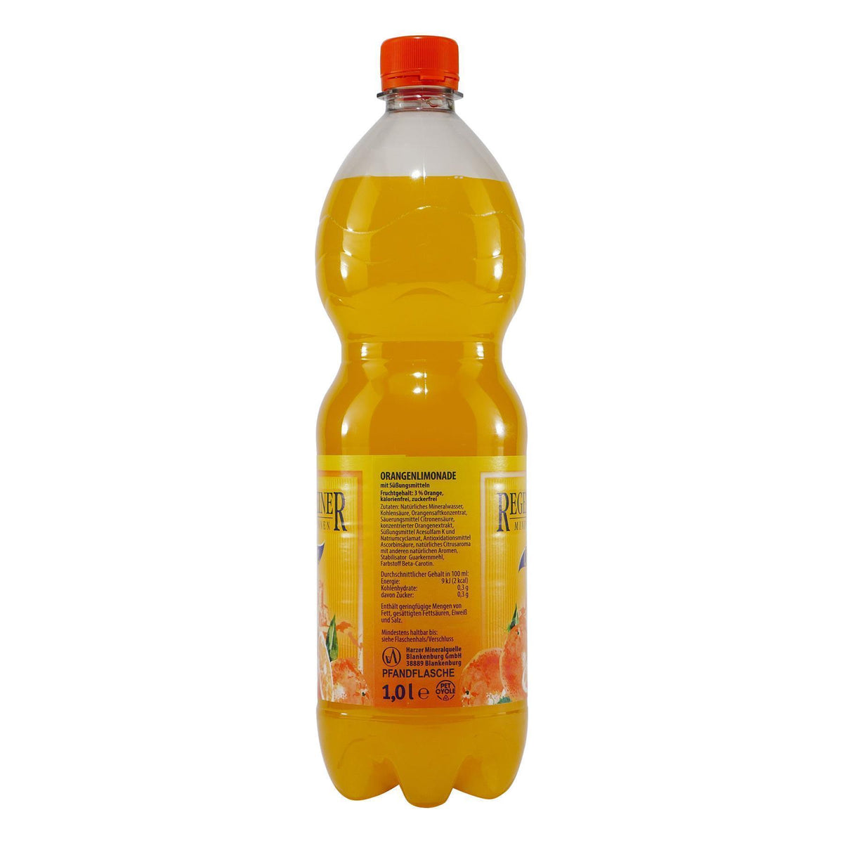 Regensteiner Orangen Limonade (12 x 1,0L) EINWEG