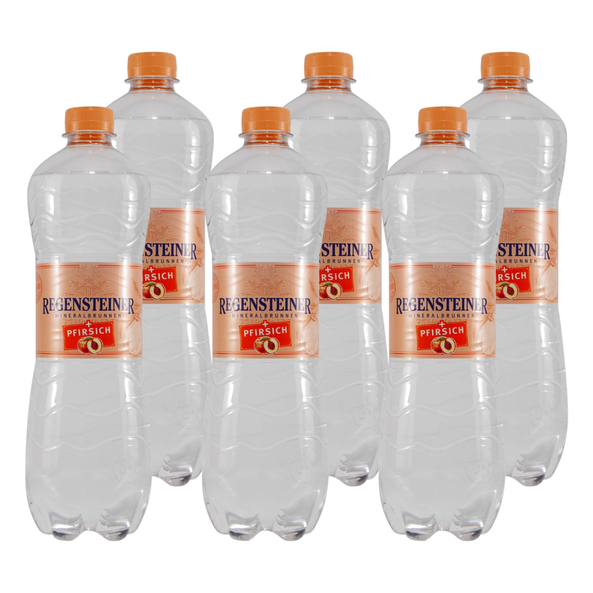 Regensteiner Mineralwasser + Pfirsich (6 x 0,75L) EINWEG