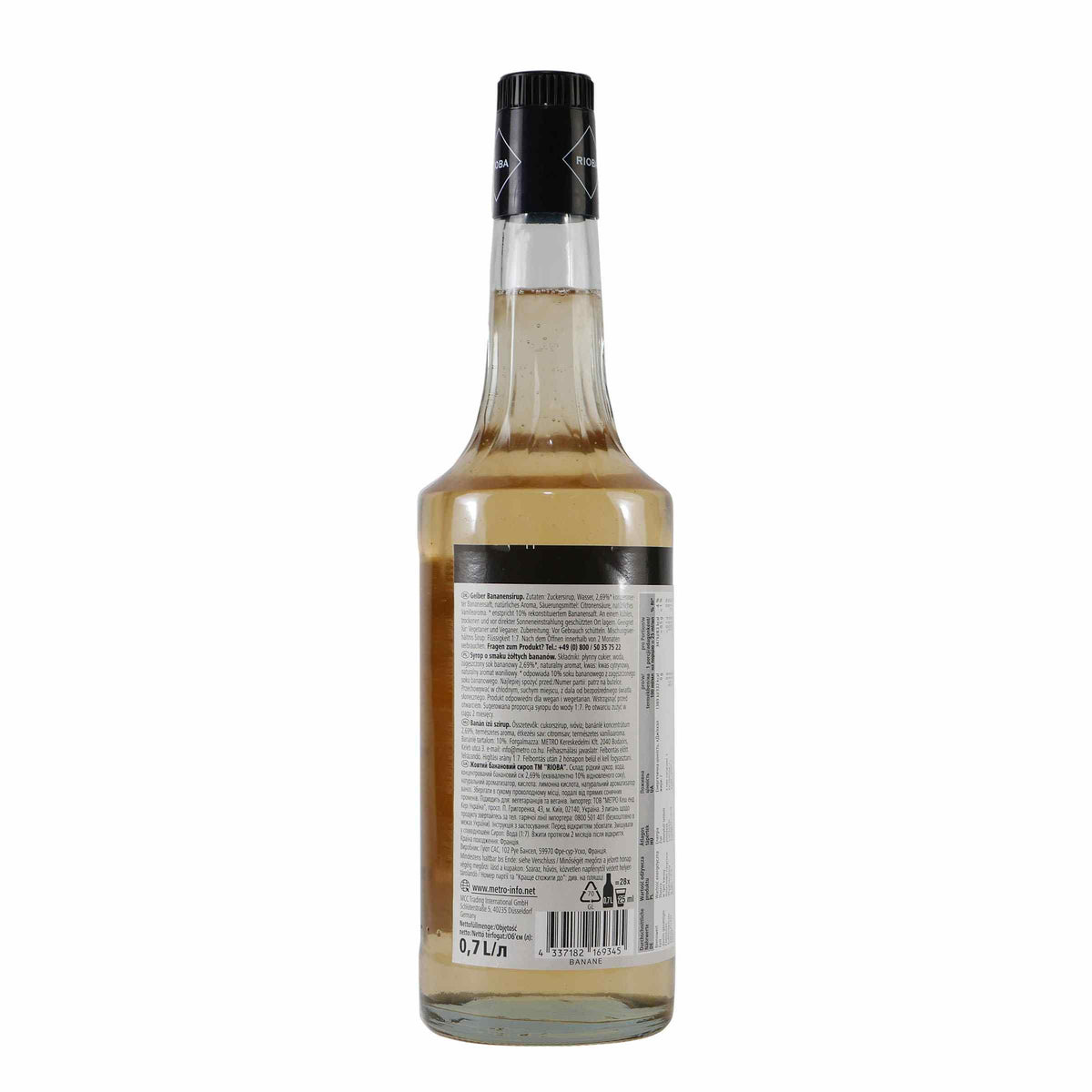 Rioba Banana (Banane) Syrup (6 x 0,7L)