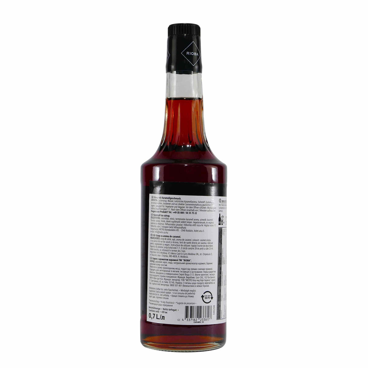 Rioba Caramel (Karamell) Syrup (6 x 0,7L)
