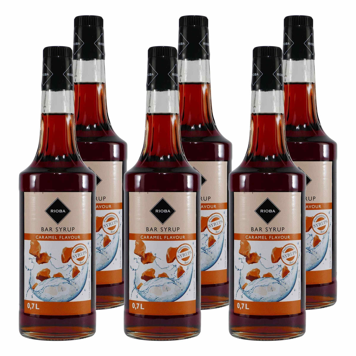 Rioba Caramel (Karamell) Syrup (6 x 0,7L)