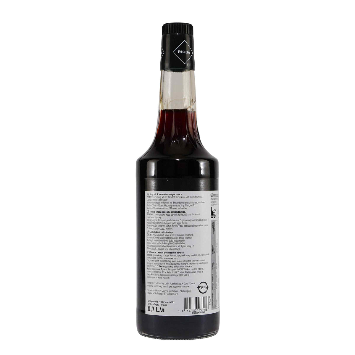 Rioba Chocolate Cookie Syrup (6 x 0,7L)