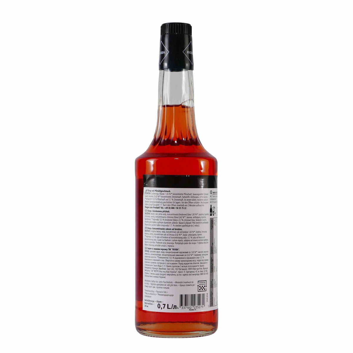 Rioba Peach (Pfirsich) Syrup (6 x 0,7L)