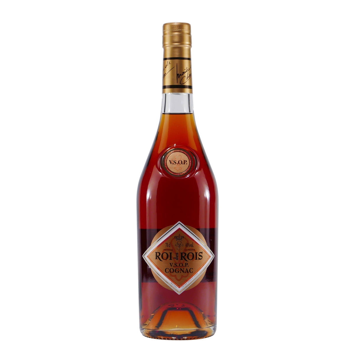 Roi des Rois Cognac V.S.O.P. mit Geschenk-Holzkiste