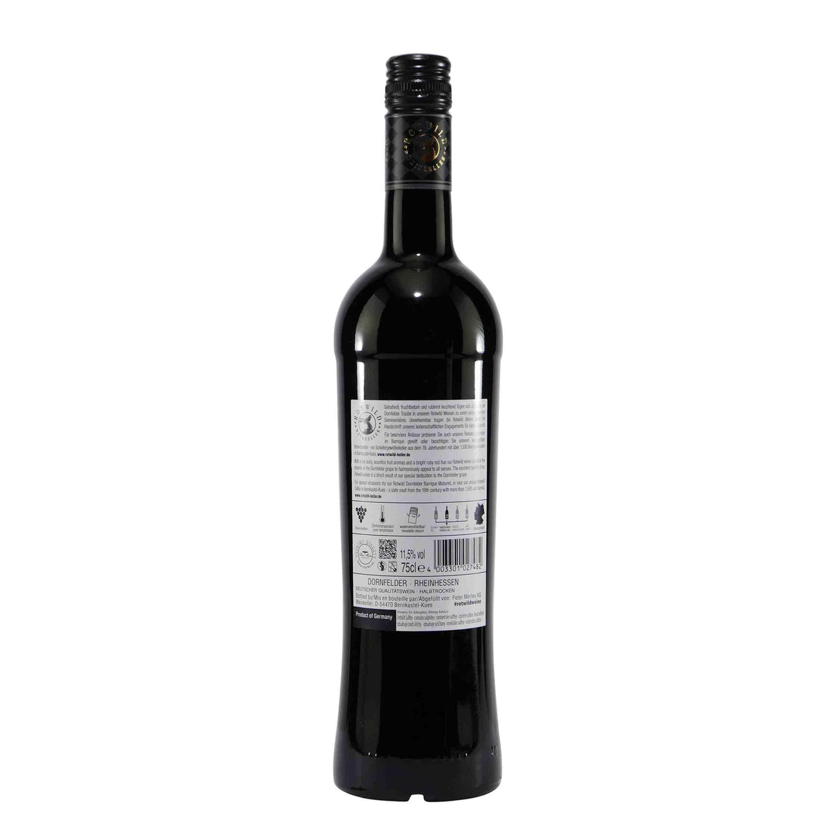 Rotwild Dornfelder QbA -halbtrocken- (6 x 0,75L)