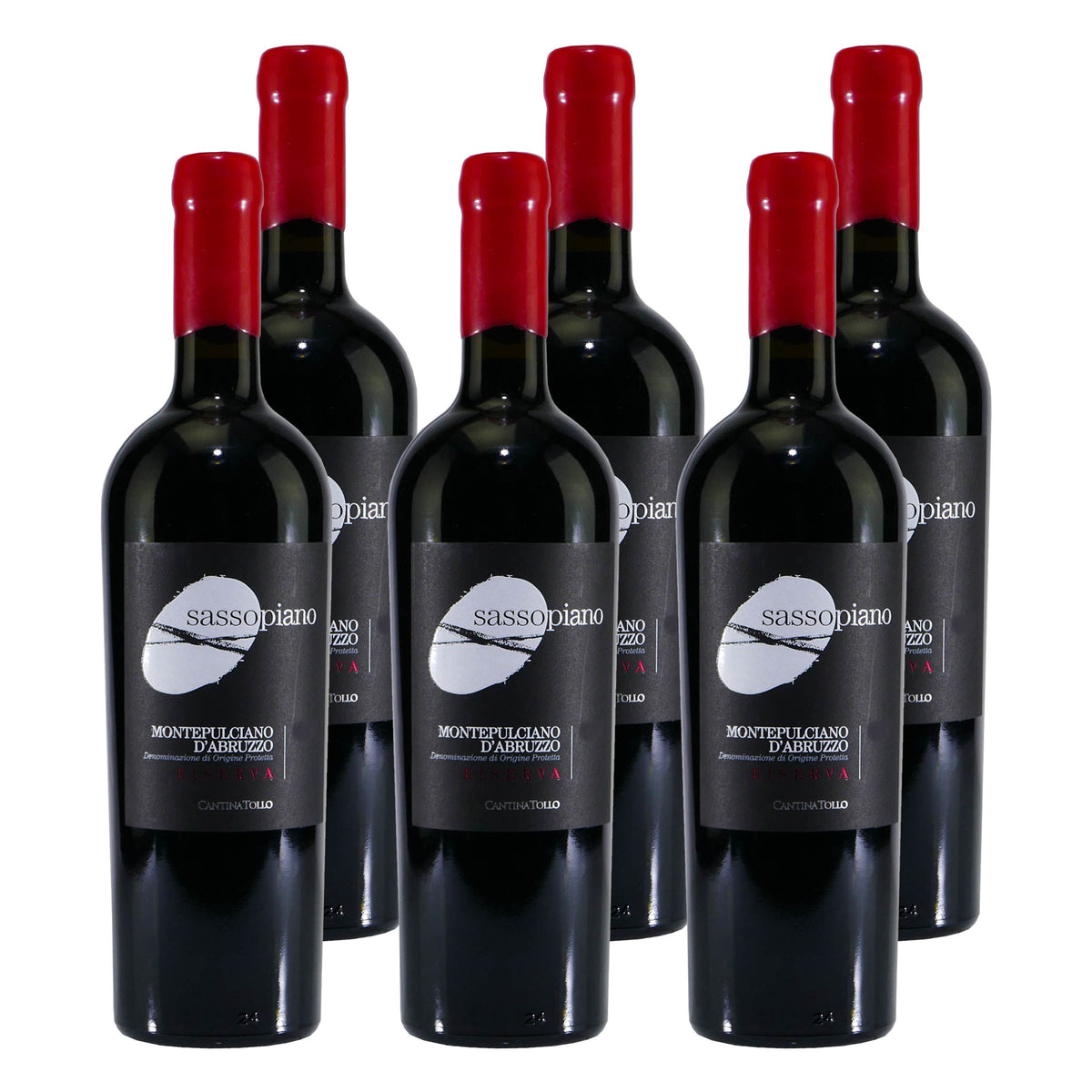 Sassopiano Montepulciano d'Abruzzo Riserva -trocken- (6 x 0,75L)