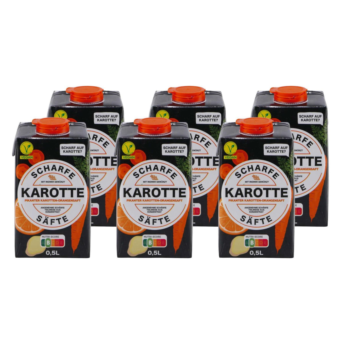 Scharfe Säfte Karotte (12 x 0,5L)