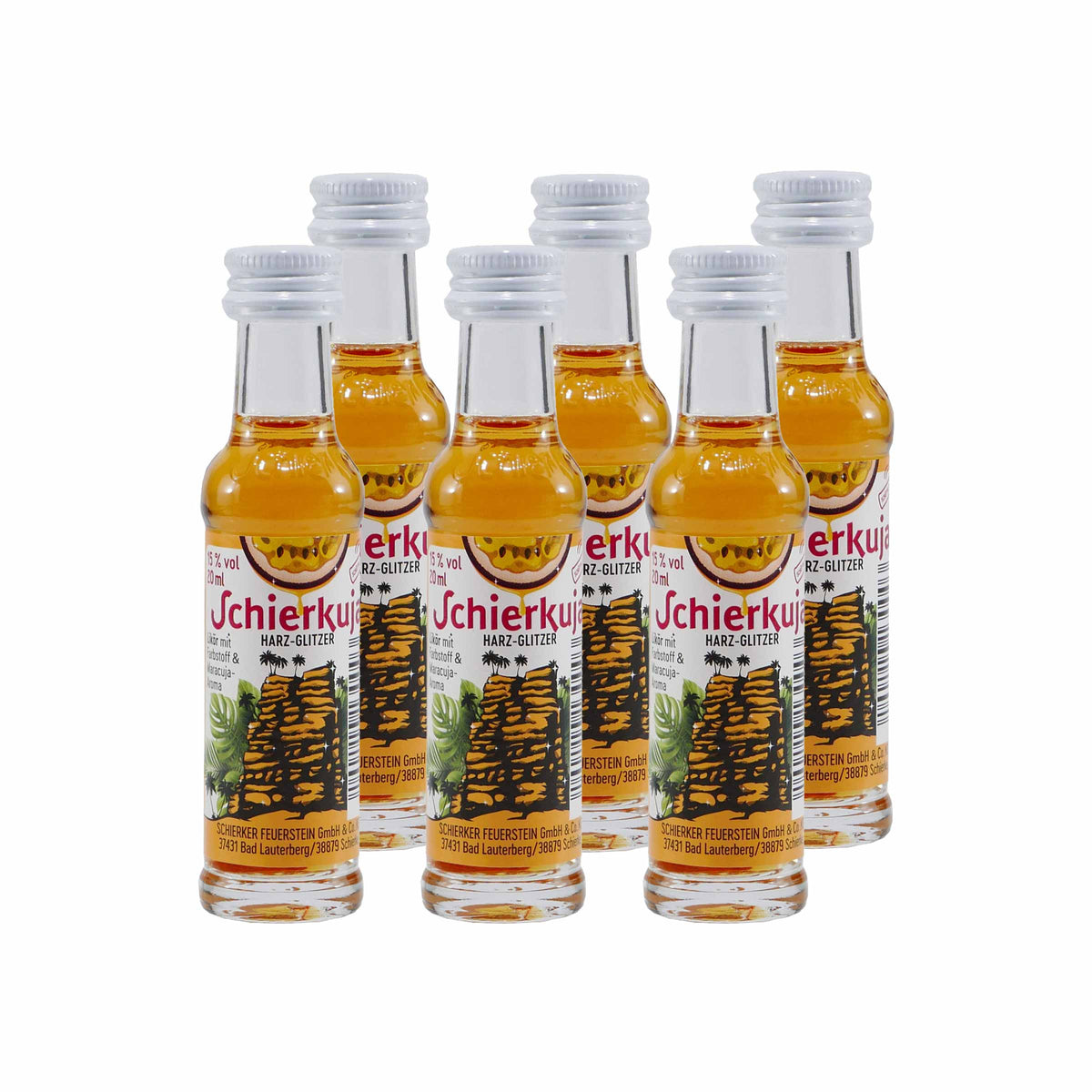 Schierkuja Harz - Glitzer Likör (60 x 0,02L)