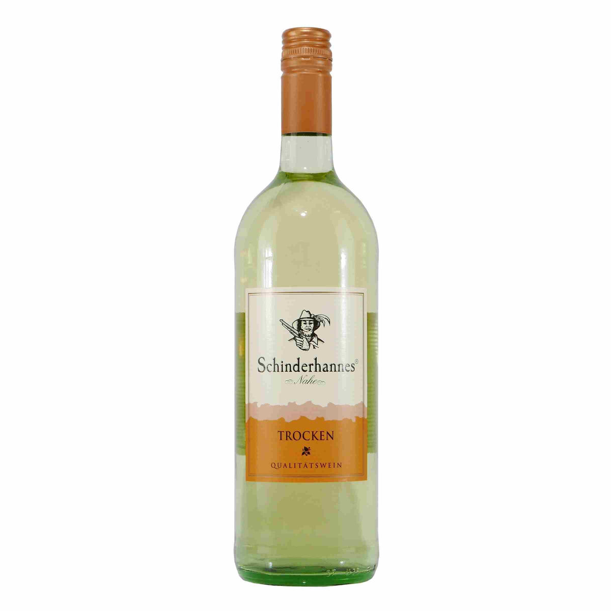Schinderhannes Weißwein QbA -trocken- (6 x 1,0L)