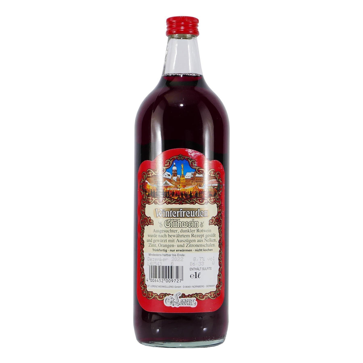 St. Lorenz Winterfreuden Glühwein (6 x 1,0L)