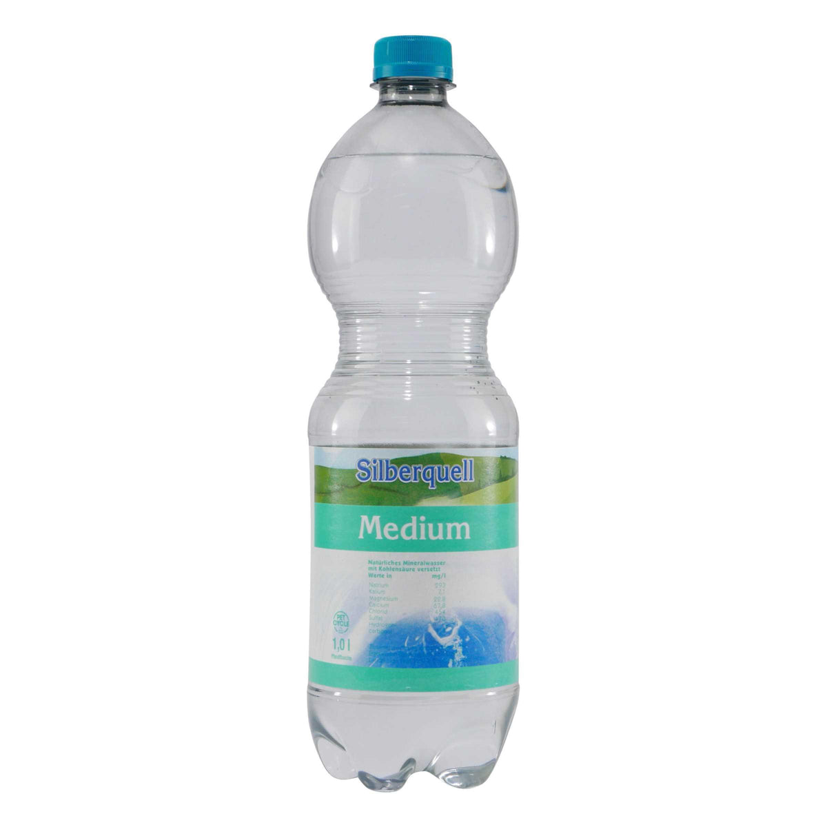 Silberquell Juliushaller -Medium- (12 x 1,0L) EINWEG