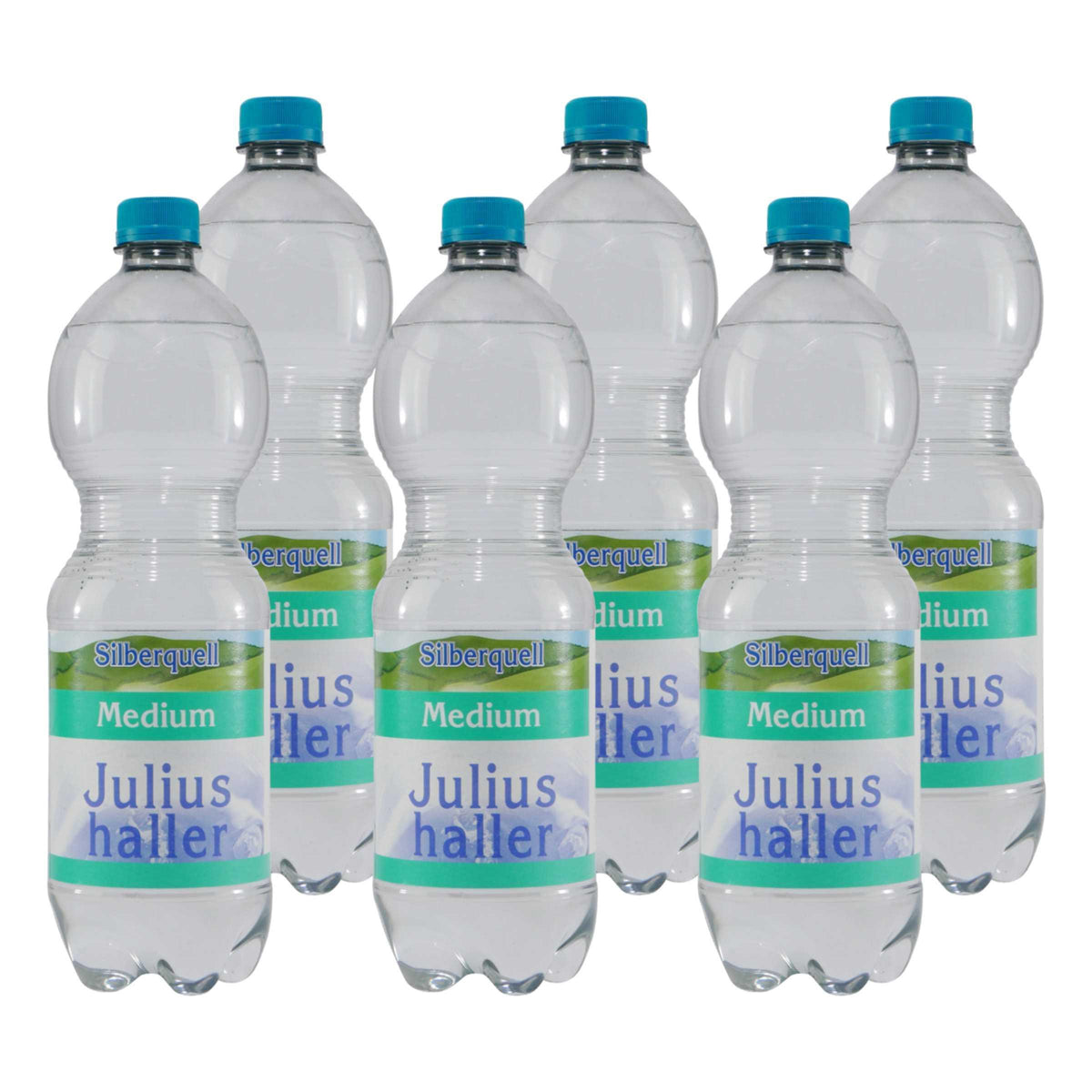 Silberquell Juliushaller -Medium- (12 x 1,0L) EINWEG