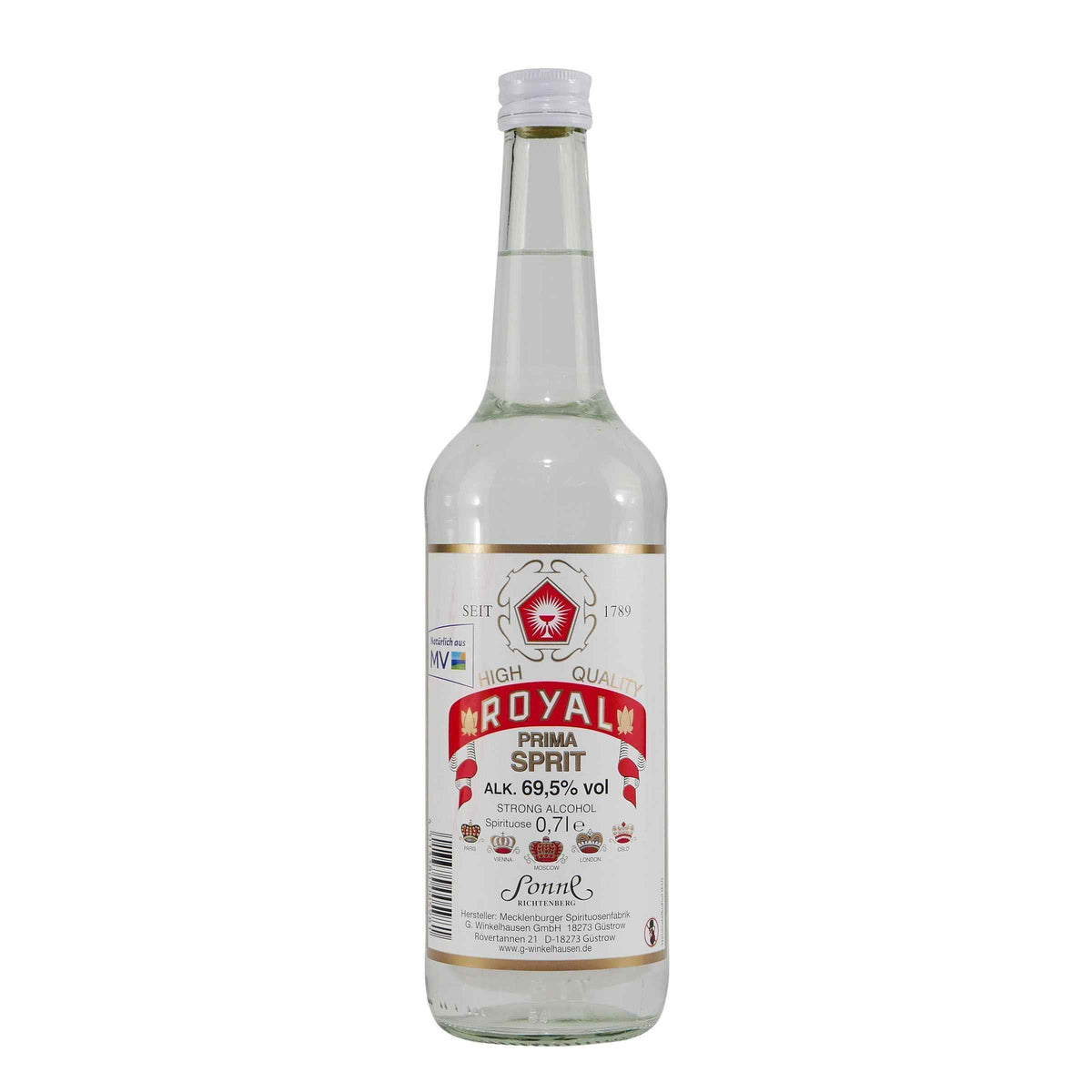 Royal Prima Sprit Spirituose mit Geschenk-Holzkiste