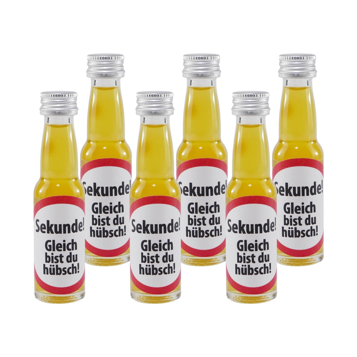 Spaßflasche Maracuja-Likör "Sekunde" (12 x 0,02L)