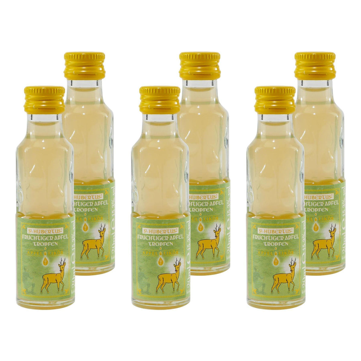 St. Hubertus Fruchtiger Apfel-Tropfen (24 x 0,02L)