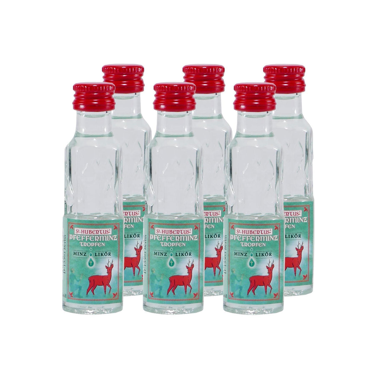 St. Hubertus Pfefferminz-Tropfen (24 x 0,02L)