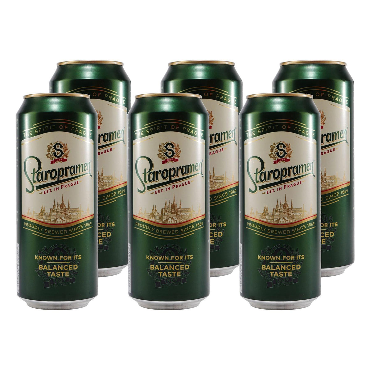 Staropramen Premium Lagerbier (24 x 0,5L) EINWEG