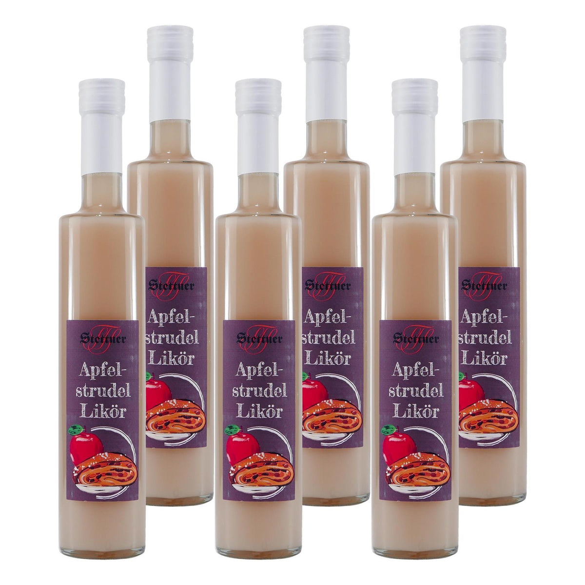 Stettner Apfelstrudel Likör (6 x 0,5L)